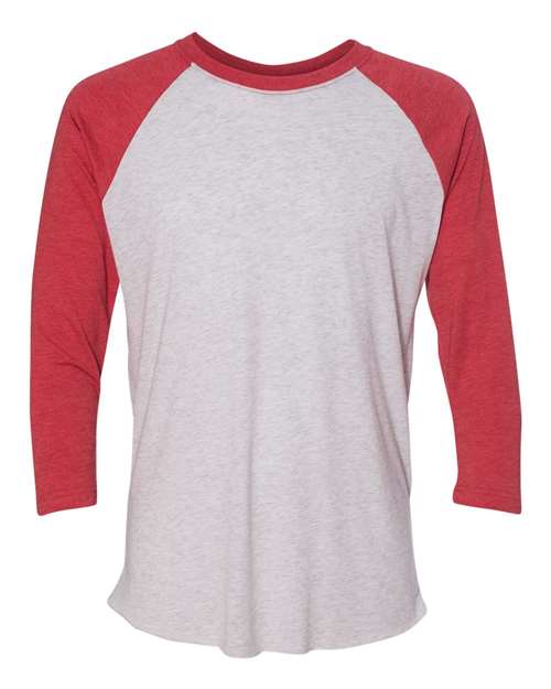 Unisex Triblend Three-Quarter Raglan Tee