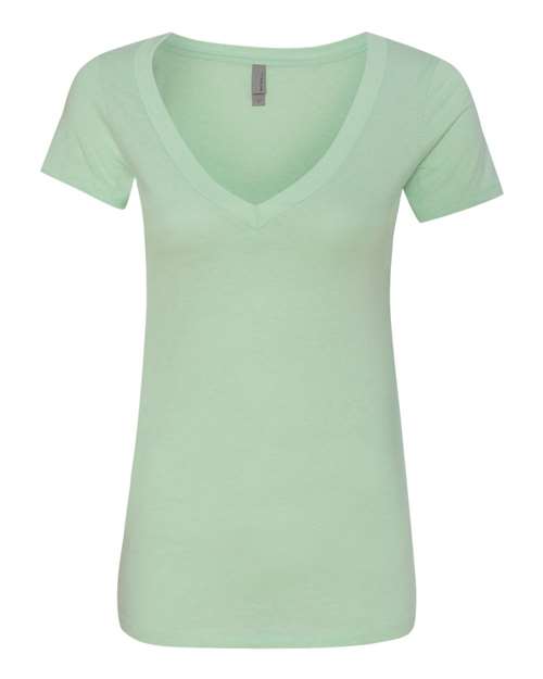Women’s CVC Deep V-Neck Tee