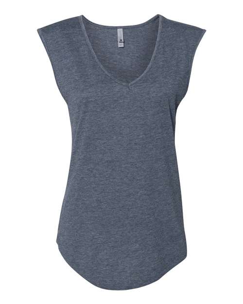 Women's Festival Sleeveless Deep V-Neck Tee