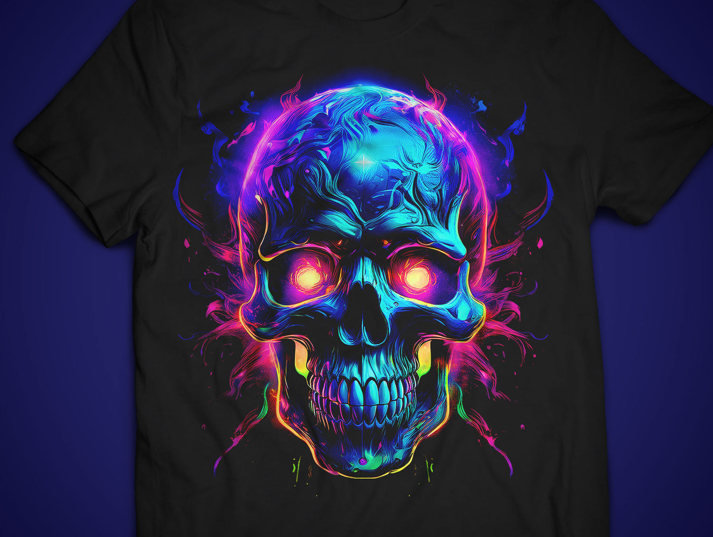 DTF Blacklight Fluorescent