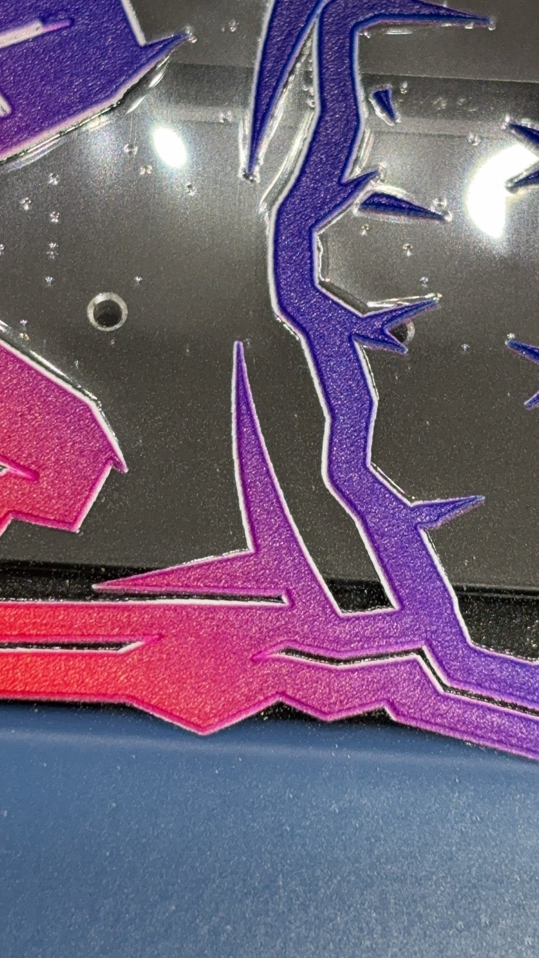 3D Raised Rubberized Transfer