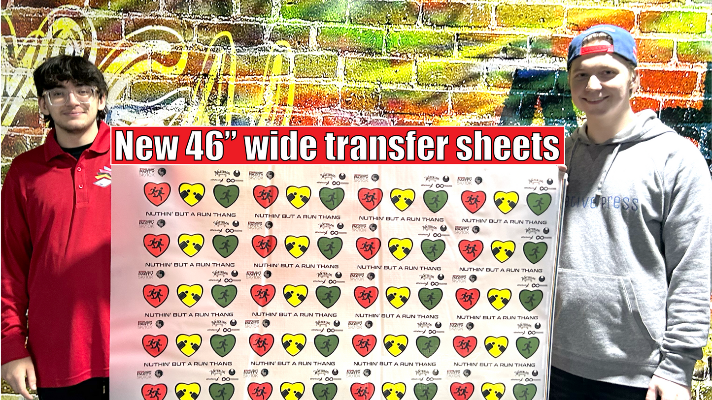 Jumbo-DTF 46" wide CMYK (Gang Builder)