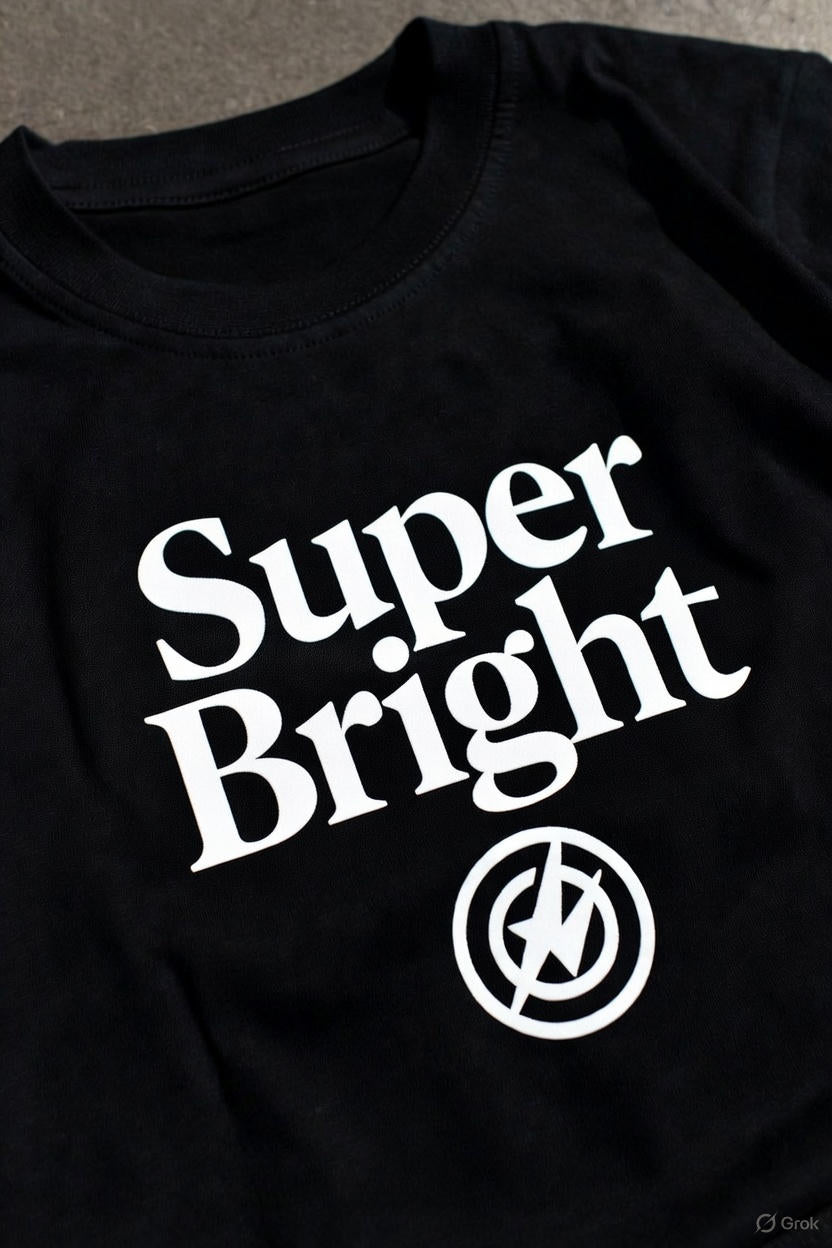 Super Bright (white ink only)