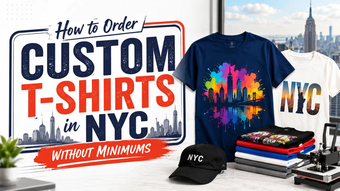 How to Order Custom T-Shirts in NYC