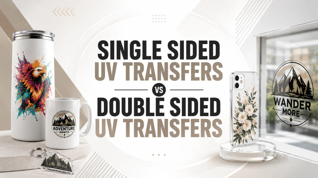 Single Sided UV Transfers vs Double Sided UV Transfers