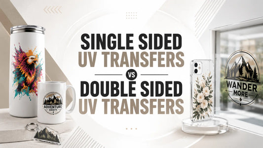 Single Sided UV Transfers vs Double Sided UV Transfers