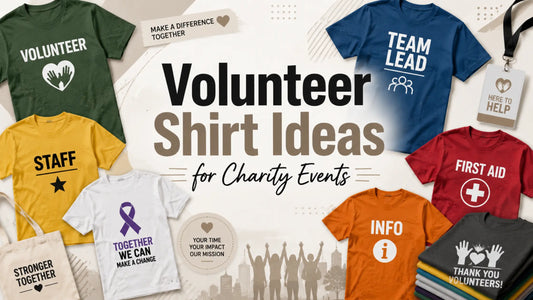 Volunteer Shirt Ideas for Charity Events