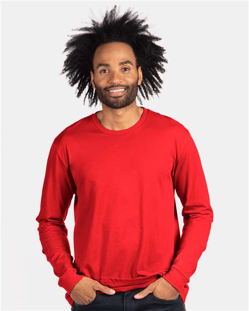 Unisex CVC Long Sleeve Tee
