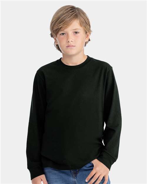 Youth Cotton Long Sleeve Tee