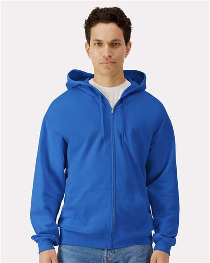 Unisex Softstyle® Midweight Full-Zip Hooded Sweatshirt