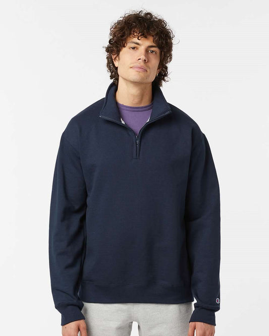Unisex Powerblend® Quarter-Zip Pullover