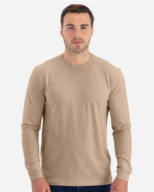 Unisex CVC Long Sleeve Tee