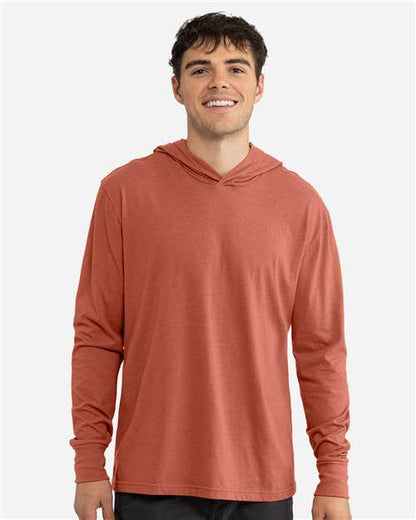 Unisex CVC Hoodie Long Sleeve T-Shirt