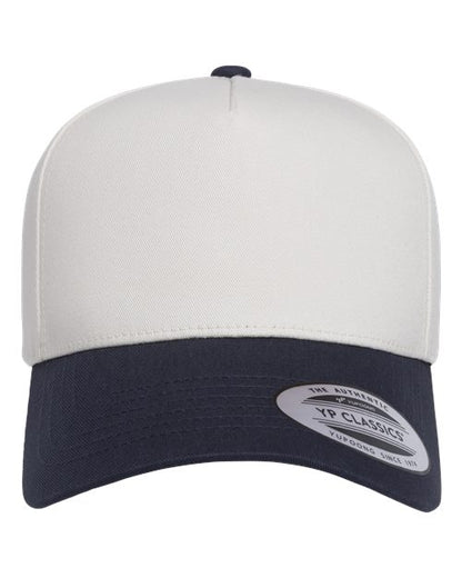 Retro Cotton Blend Snapback Cap