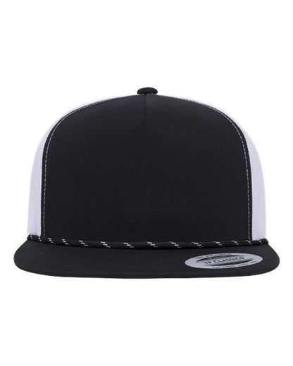 Classic Five-Panel Trucker Rope Cap