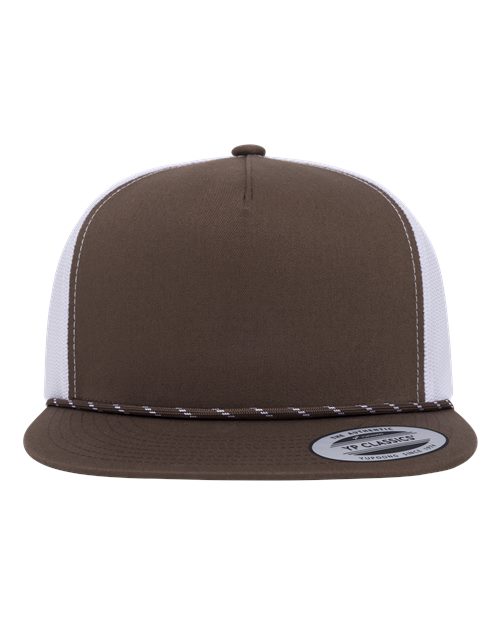 Classic Five-Panel Trucker Rope Cap