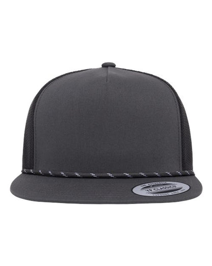 Classic Five-Panel Trucker Rope Cap