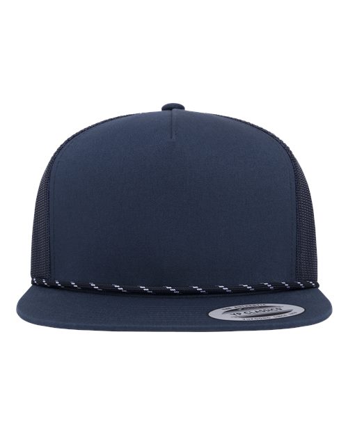 Classic Five-Panel Trucker Rope Cap
