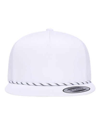 Classic Five-Panel Trucker Rope Cap
