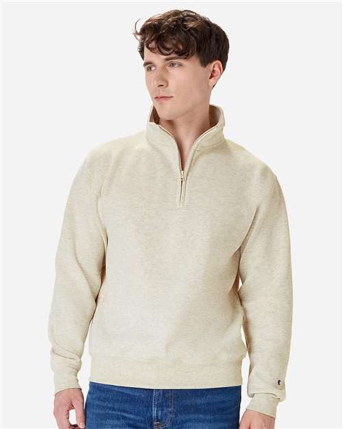 Unisex Powerblend® Quarter-Zip Pullover