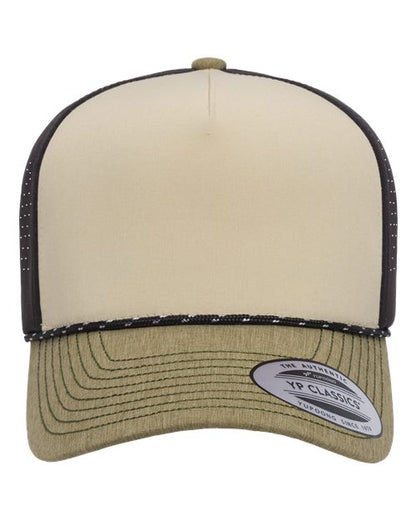 Five-Panel Perforated Rope Cap