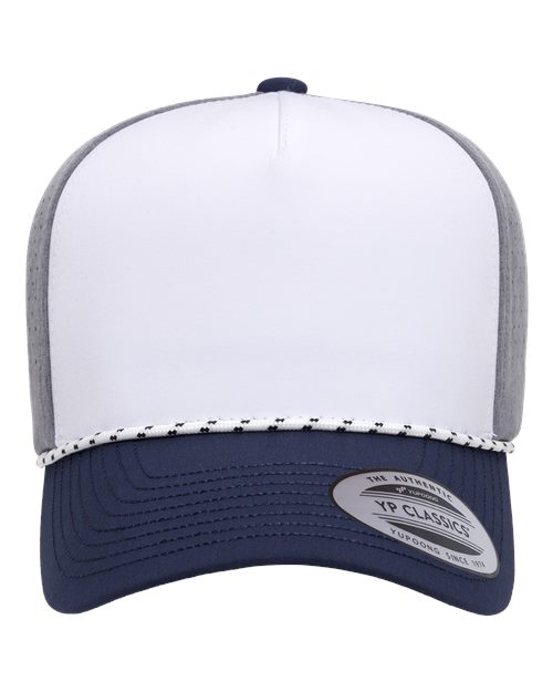 Five-Panel Perforated Rope Cap