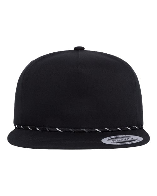 Lightly Structured Five-Panel Rope Cap