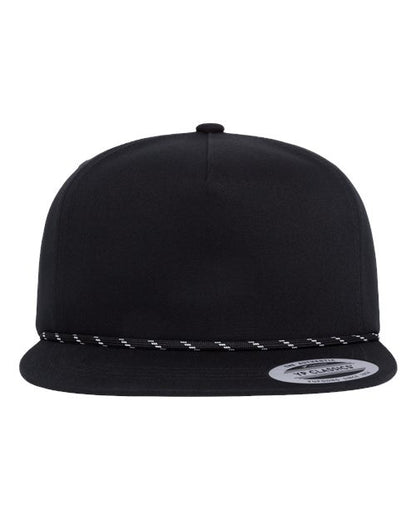 Lightly Structured Five-Panel Rope Cap