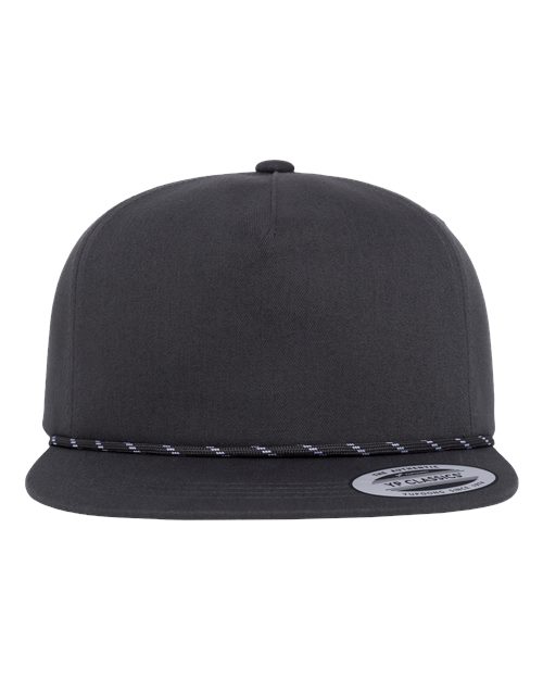 Lightly Structured Five-Panel Rope Cap