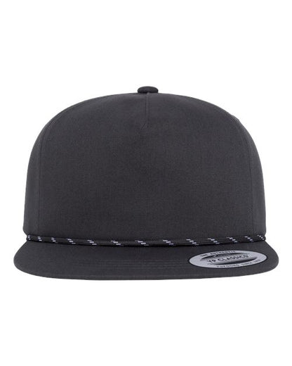Lightly Structured Five-Panel Rope Cap