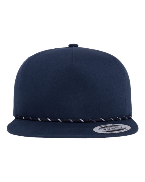 Lightly Structured Five-Panel Rope Cap