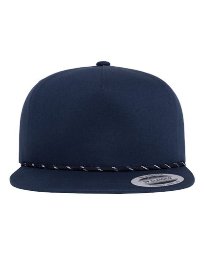 Lightly Structured Five-Panel Rope Cap