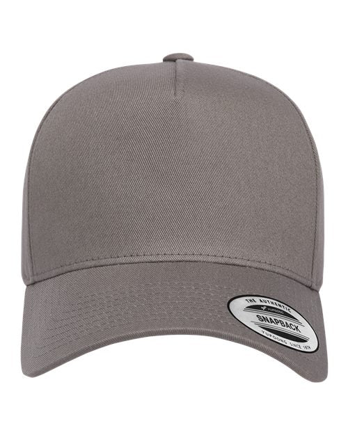 Retro Cotton Blend Snapback Cap