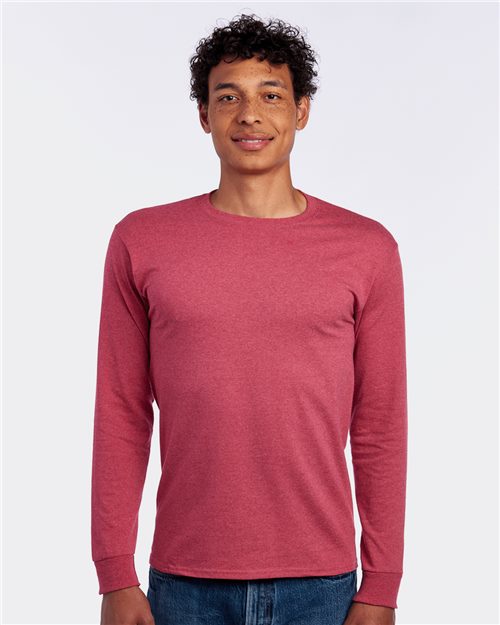 Unisex Dri-Power® Long Sleeve 50/50 T-Shirt