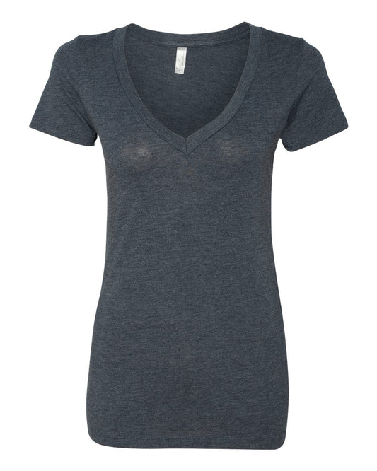 Women’s Triblend Deep V-Neck Tee