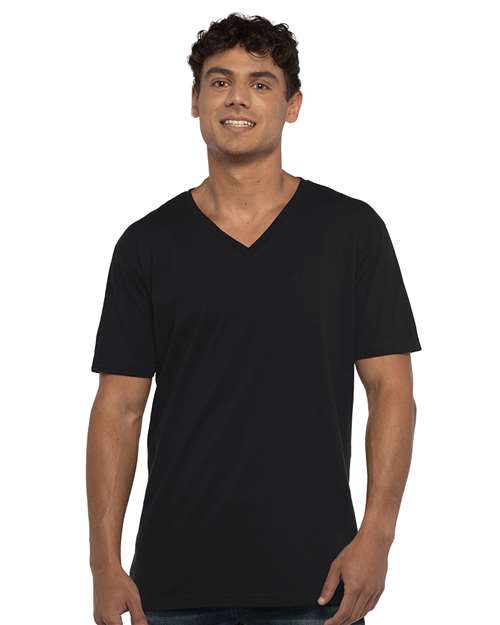 Unisex Cotton V-Neck Tee