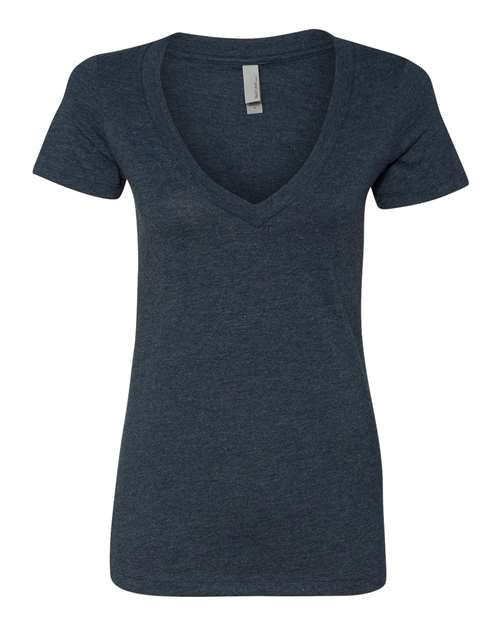 Women’s CVC Deep V-Neck Tee