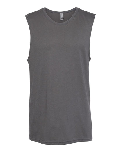 Unisex Lightweight Cotton/Poly Muscle Tank