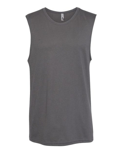 Unisex Lightweight Cotton/Poly Muscle Tank