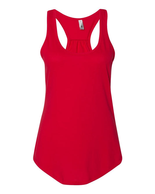 Women's Gathered Racerback Tank