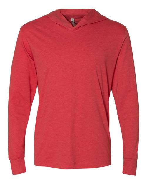 Unisex Triblend Hooded Long Sleeve Pullover Tee