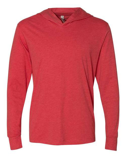 Unisex Triblend Hooded Long Sleeve Pullover Tee
