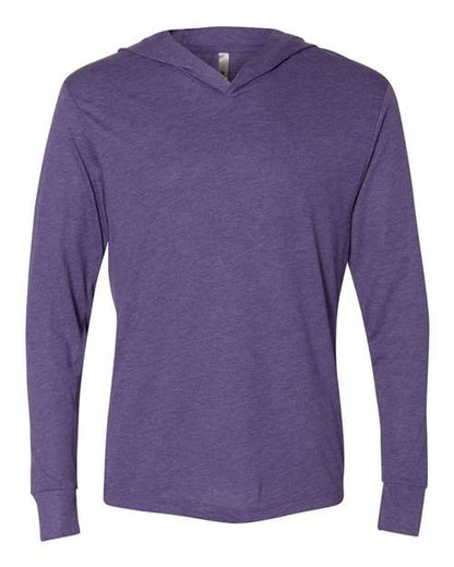 Unisex Triblend Hooded Long Sleeve Pullover Tee