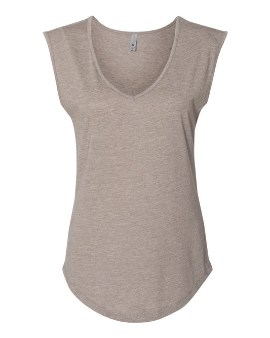 Women's Festival Sleeveless Deep V-Neck T-Shirt