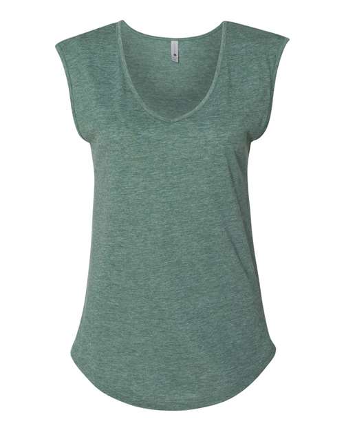 Women's Festival Sleeveless Deep V-Neck Tee