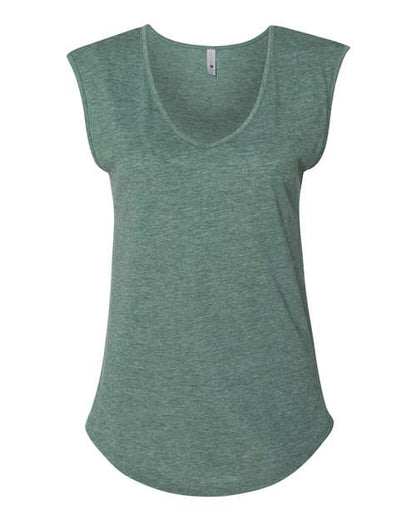 Women's Festival Sleeveless Deep V-Neck Tee