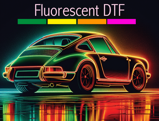 DTF Fluorescent Transfers by Size